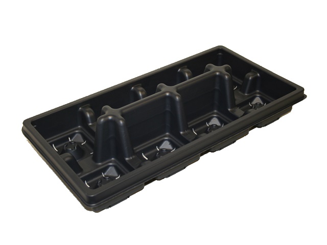 SPT 550 8 Tray Black - 25 per case - Carry Trays